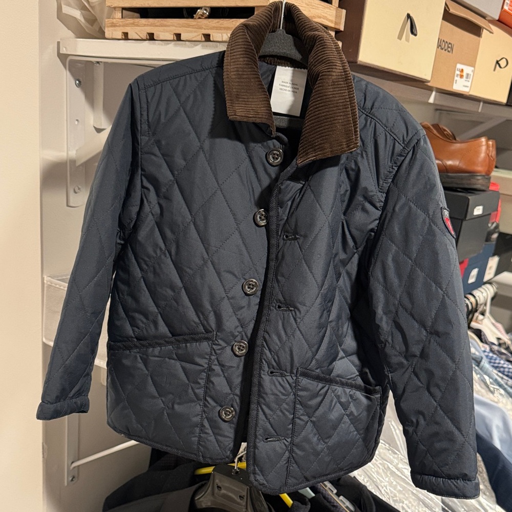 Reversible polo jacket toddler